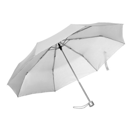 Зонт складной Silverlake серебряный