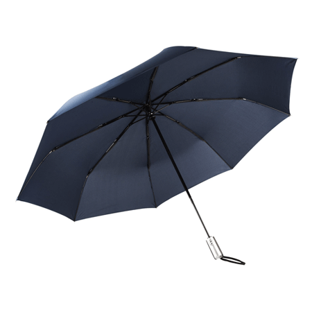 Зонт складной "Unit Fiber" темно-синий