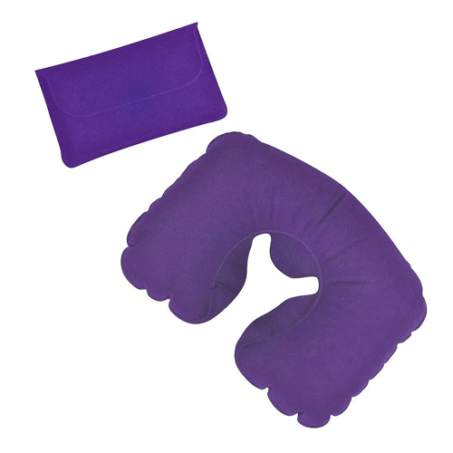 Подушка надувная Fly фиолетовая