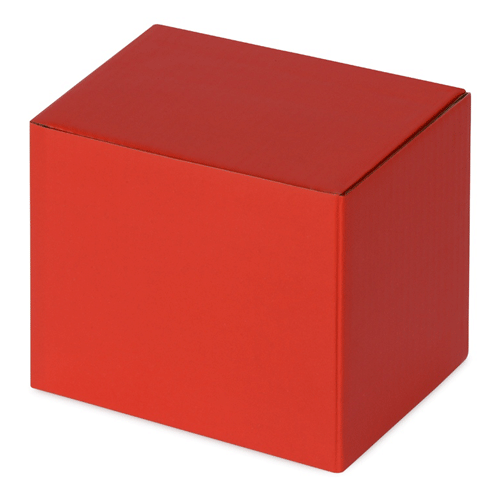 Коробка для кружки Color красная