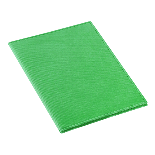 Обложка для паспорта Twill зеленая сделана из искусственной кожи. Размеры: 9,5х13,8 см. Рекомендуемые способы нанесения: тиснение блинт, шелкография, тампопечать. Минимальный тираж 50 штук.