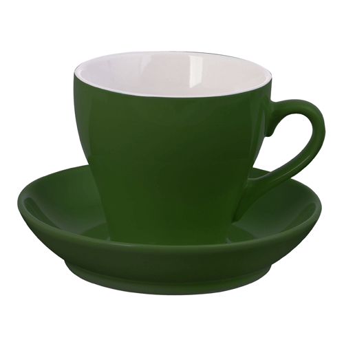 Чайная пара "Color" зеленая