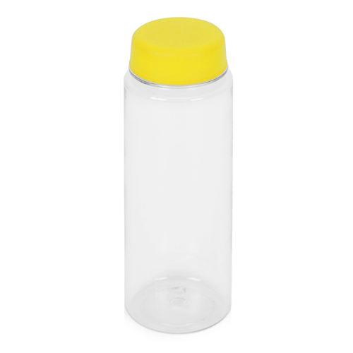 Бутылка для воды «Sporty» прозрачно-желтая