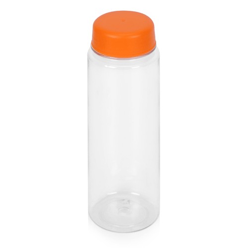 Бутылка для воды «Sporty» прозрачно-оранжевая