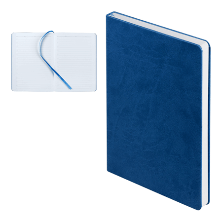 Ежедневник недатированный ярко-синий New Brand А5