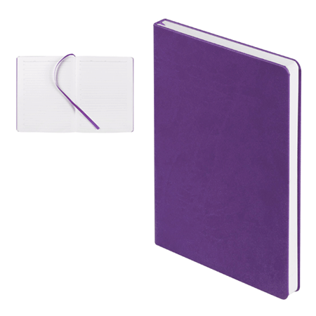Ежедневник недатированный фиолетовый New Brand А5