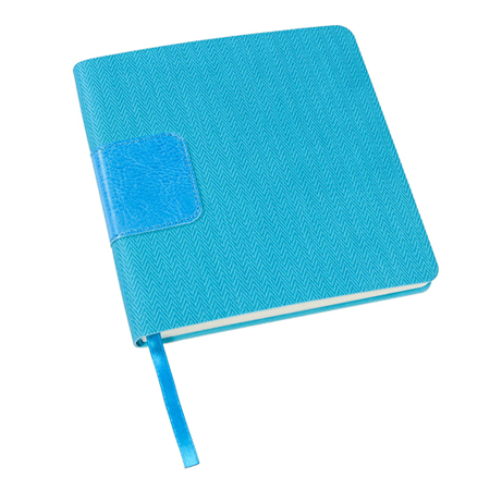 Ежедневник недатированный голубой Scotty формат А5-