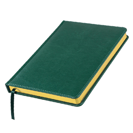 Ежедневник недатированный зеленый JOY А5 формата