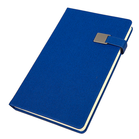 Ежедневник недатированный синий Linnie А5 формат