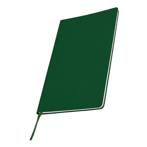 Бизнес-блокнот зеленый Эдри формат А5